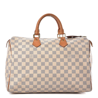 Louis Vuitton Damier Azur Speedy 35 1 of 31
