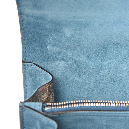 Gucci GG Supreme Monogram Angry Cat Embroidered Medium Dionysus Shoulder Bag Beige Ultramarine 9 of 11