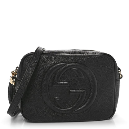 Gucci Pebbled Calfskin Small Soho Disco Bag Black 1 of 10