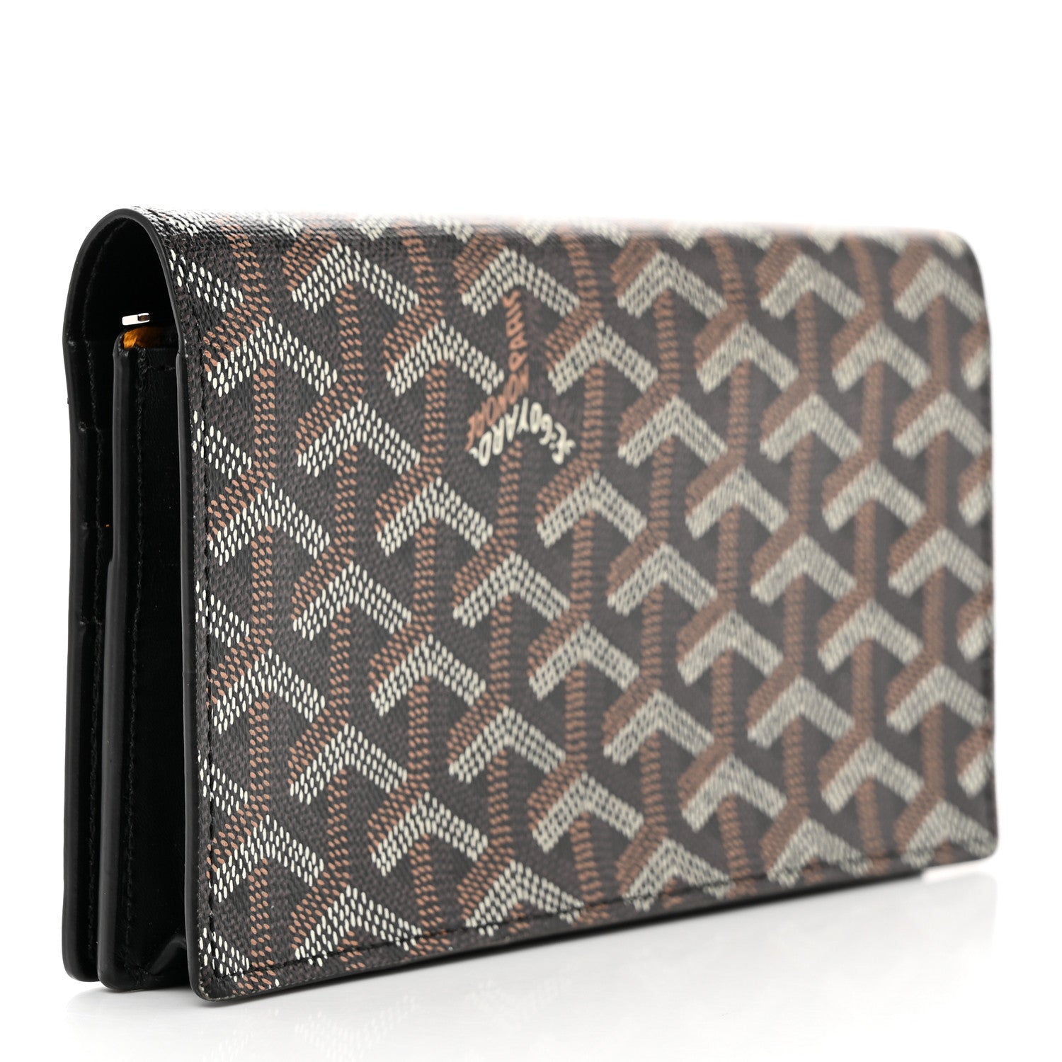 Goyard Goyardine Long Bi-Fold Wallet Black 3 of 12