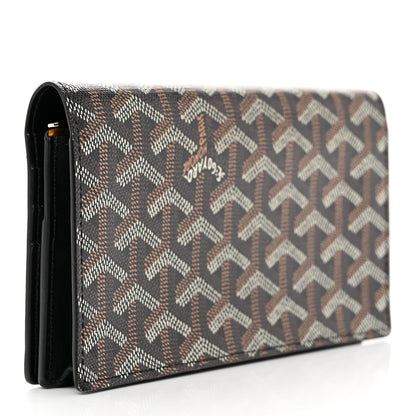 Goyard Goyardine Long Bi-Fold Wallet Black 3 of 12