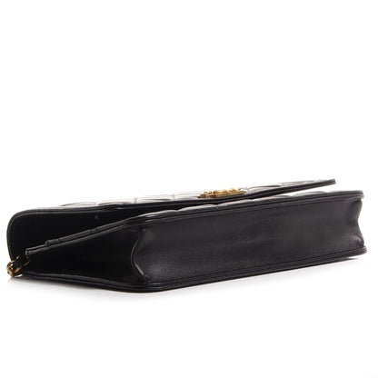 Chanel Lambskin Quilted Boy Wallet On Chain WOC Black 4 of 8