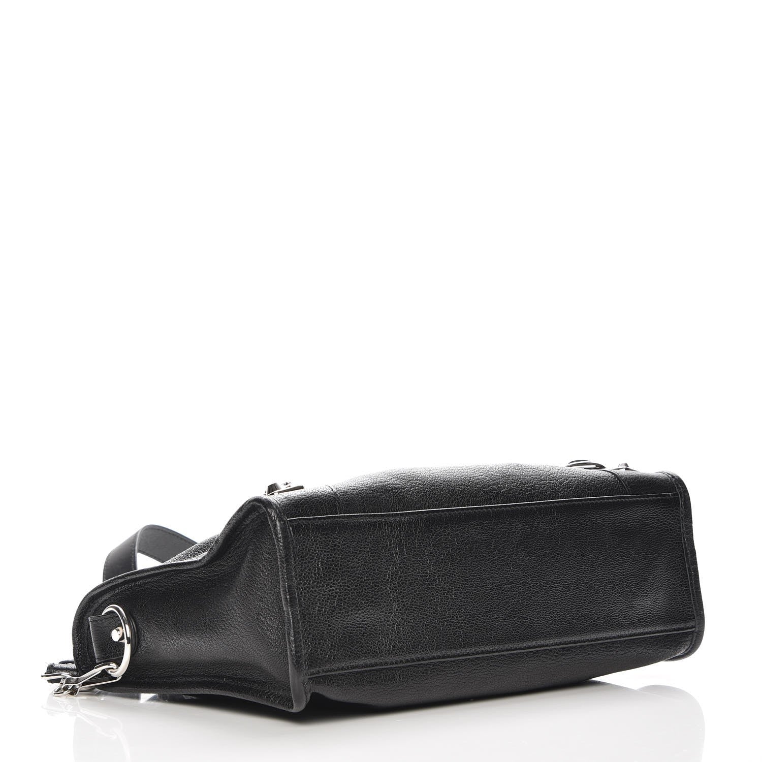 Balenciaga Chevre Silver Metallic Edge Hardware S City Black 5 of 8
