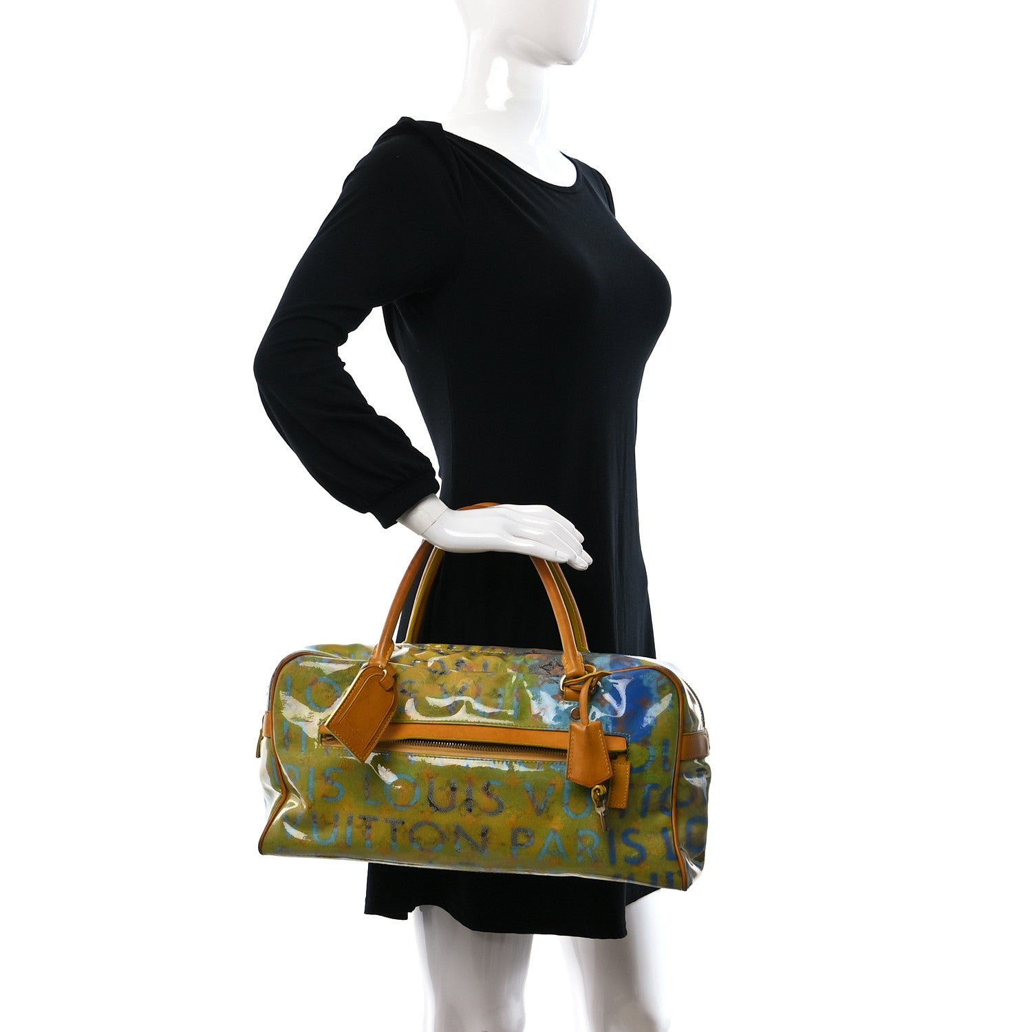 Louis Vuitton Monogram Pulp Defile Weekender PM Yellow 3 of 12