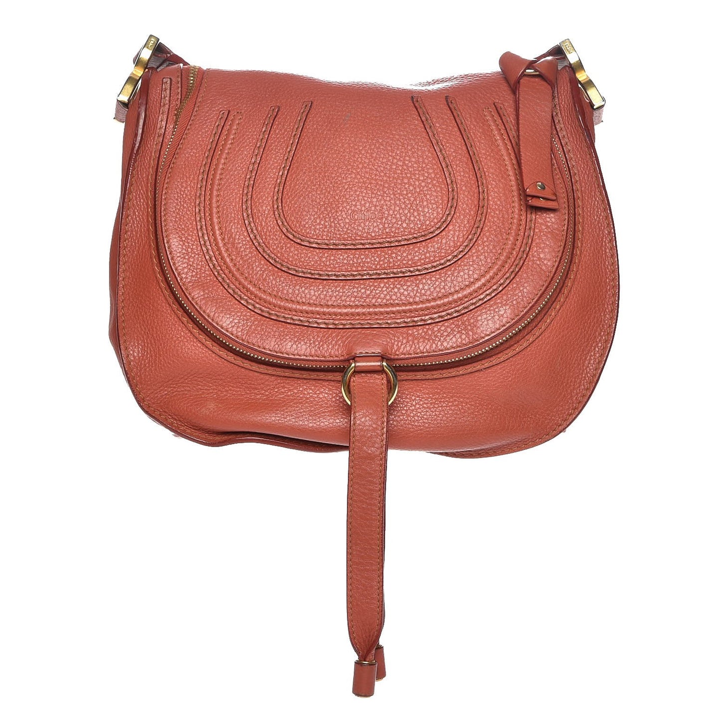 Calfskin Medium Marcie Crossbody Bag Maple Leaf