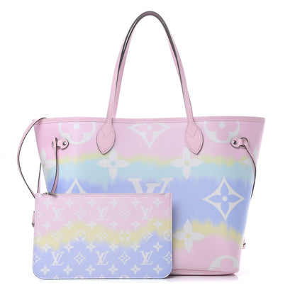 Louis Vuitton Monogram Escale Neverfull MM Pastel 1 of 12
