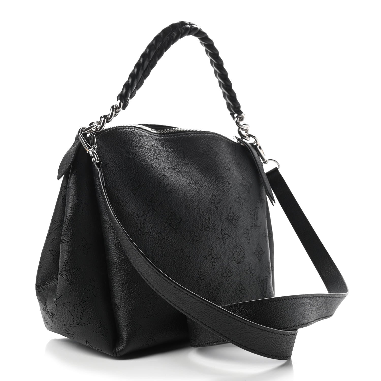 Louis Vuitton Mahina Babylone Chain BB Black 3 of 9