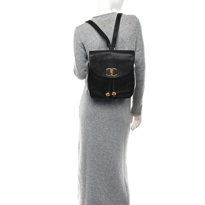Chanel Caviar CC Backpack Black 2 of 8