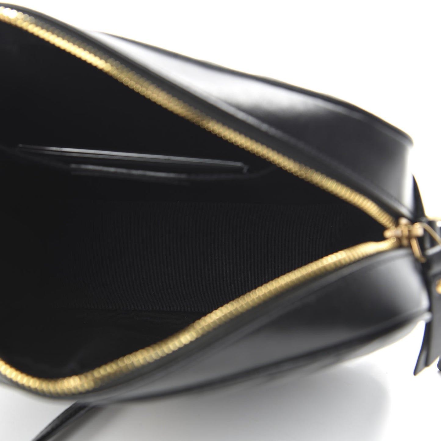 Calfskin Matelasse Monogram Lou Camera Bag Black