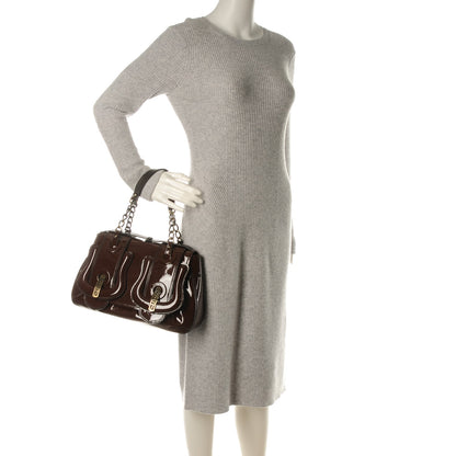 Fendi Patent B Bag Marrone 2 of 7