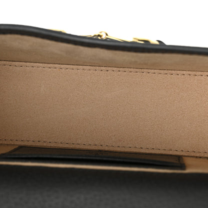 Gucci Calfskin Horsebit 1955 Shoulder Bag Black 5 of 10