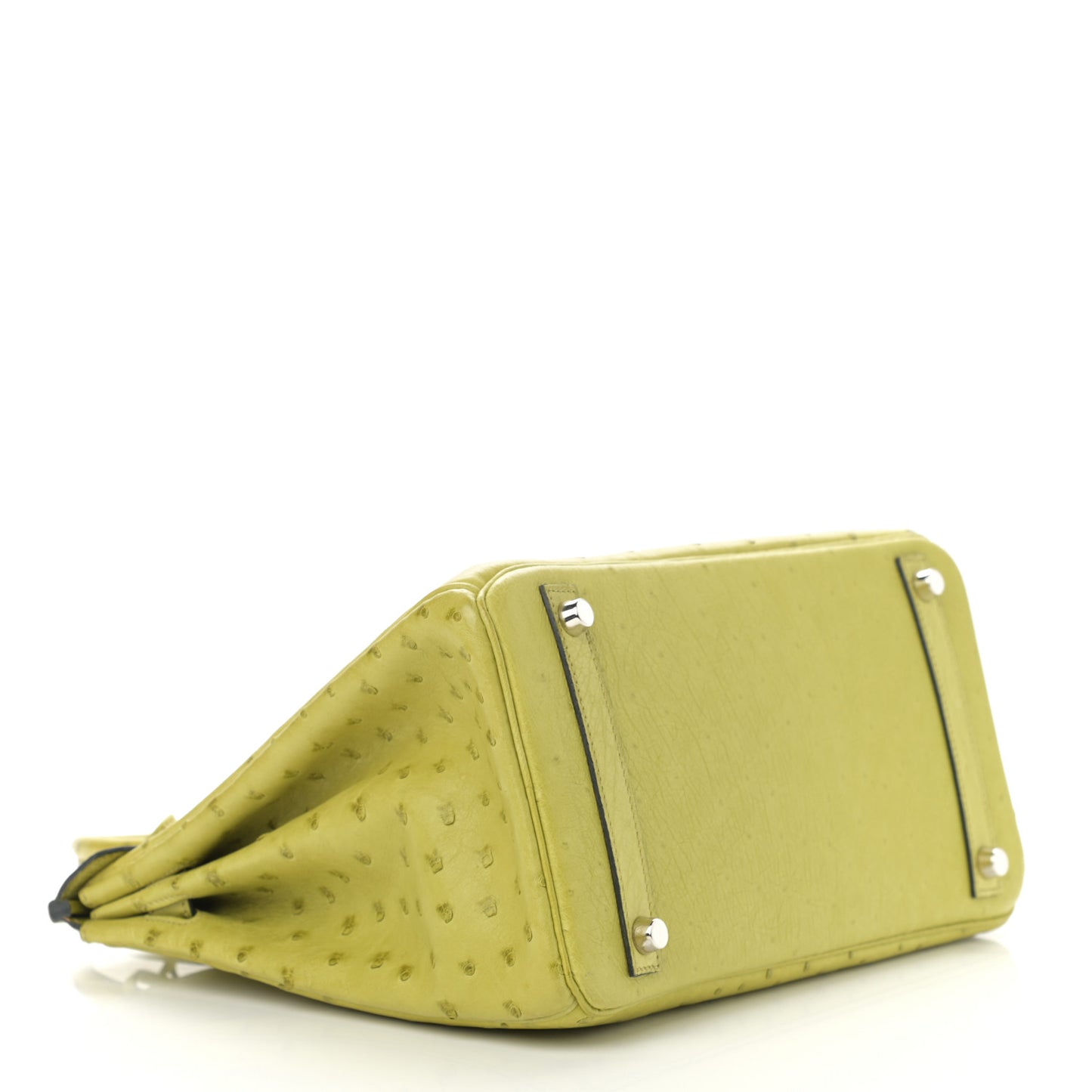 Ostrich Birkin 30 Vert Anis