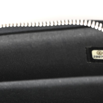 Chanel Patent Calfskin Quilted Brilliant Zip Coin Purse Wallet Black 5 of 10