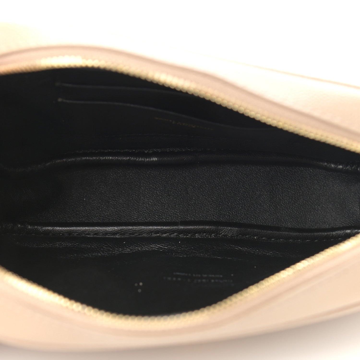 Saint Laurent Grain De Poudre Matelasse Monogram Mini Lou Camera Bag Dark Beige 5 of 10