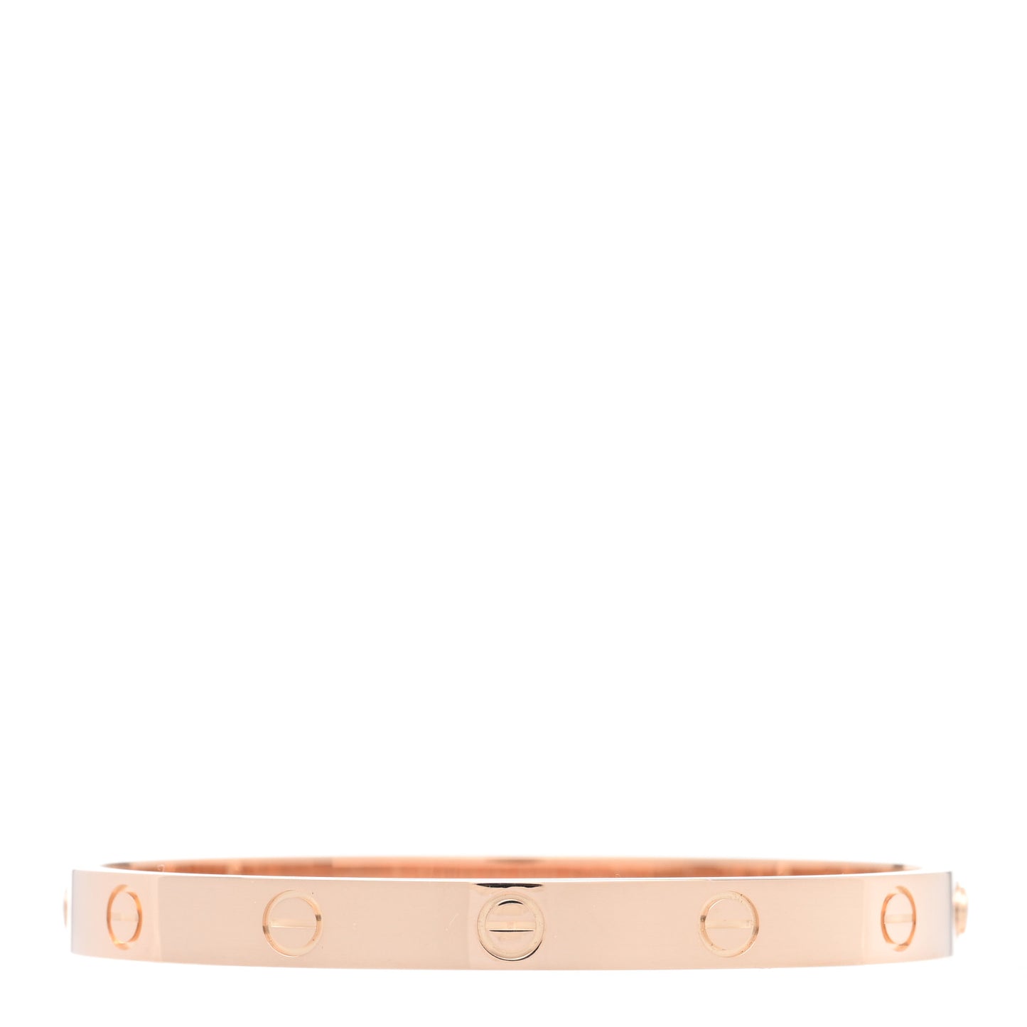 18K Pink Gold LOVE Bracelet 17