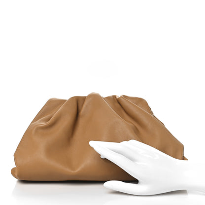 Bottega Veneta Calfskin Teen Pouch Caramel 2 of 9