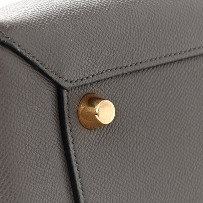 Celine Grained Calfskin Mini Belt Bag Grey 11 of 12