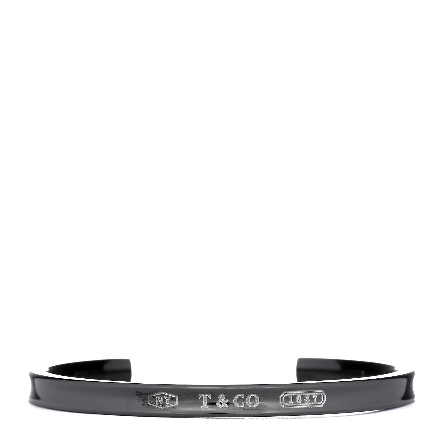 Tiffany Titanium 1837 Narrow Cuff Bracelet 1 of 5