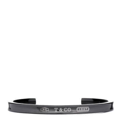 Tiffany Titanium 1837 Narrow Cuff Bracelet 1 of 5
