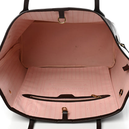 Louis Vuitton Damier Ebene Neo Neverfull MM Rose Ballerine 4 of 4