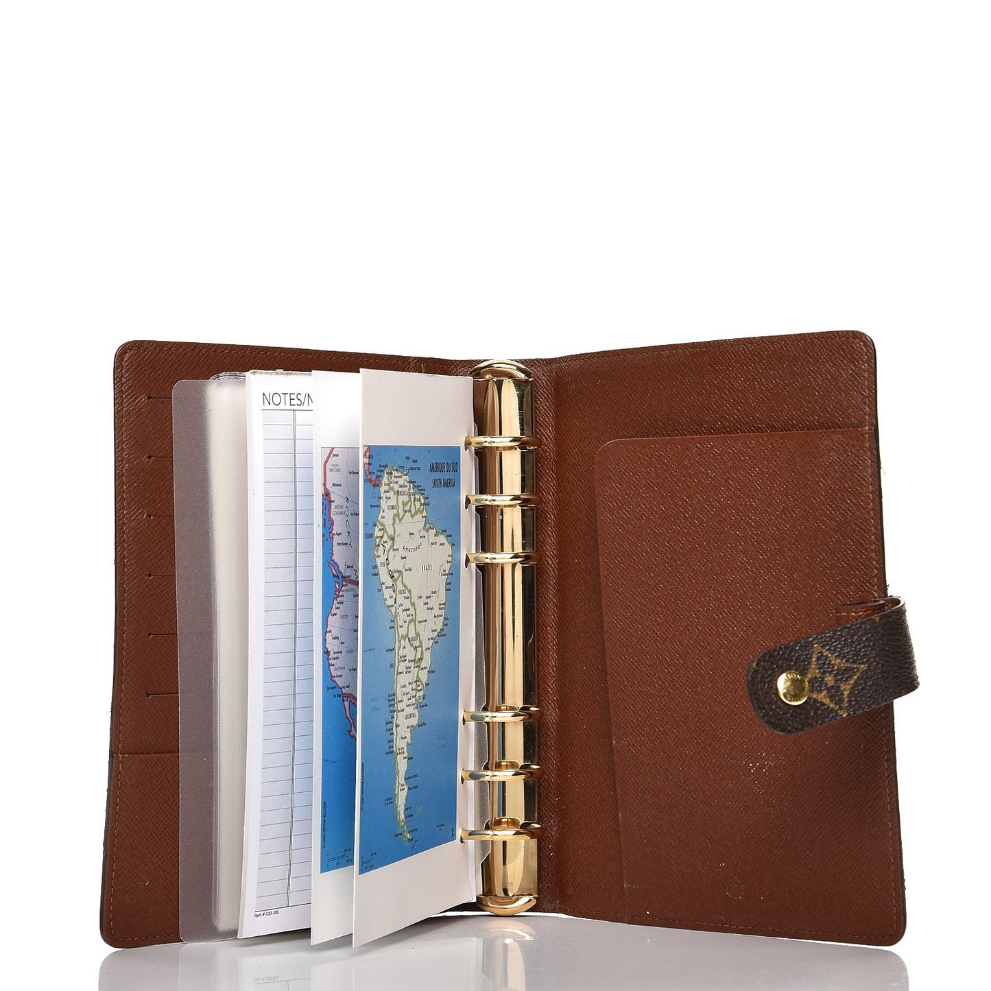 Monogram Medium Ring Agenda Cover
