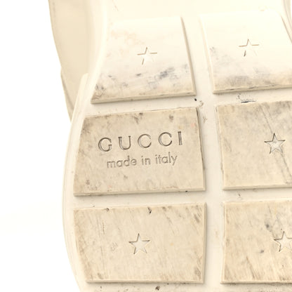 Gucci Calfskin Logo Mens Rhyton Sneakers 9 Ivory 7 of 10