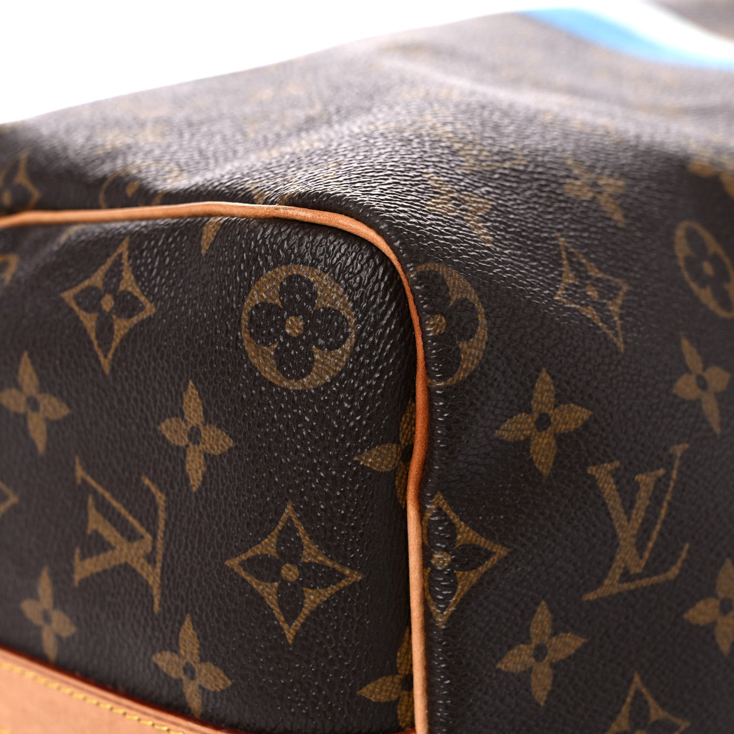 Louis Vuitton Monogram My LV Heritage Speedy Bandouliere 40 Gris Blue Clair 8 of 40