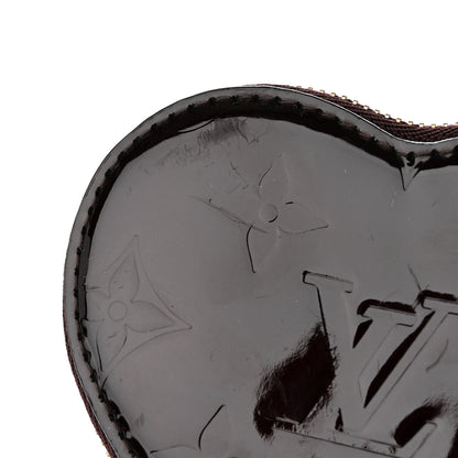 Louis Vuitton Vernis Coeur Heart Coin Purse Amarante 7 of 10