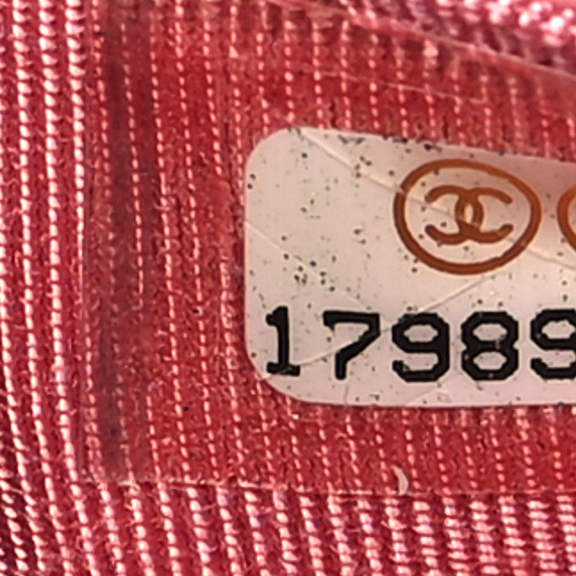 Chanel Lambskin Quilted Wallet On Chain WOC Pink 7 of 9