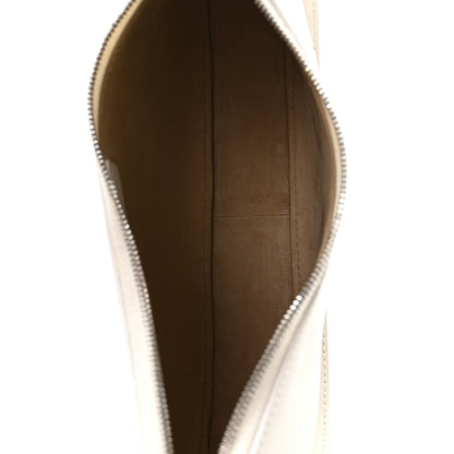 The Row Smooth Calfskin Half Moon Shoulder Bag New Ivory 5 of 9