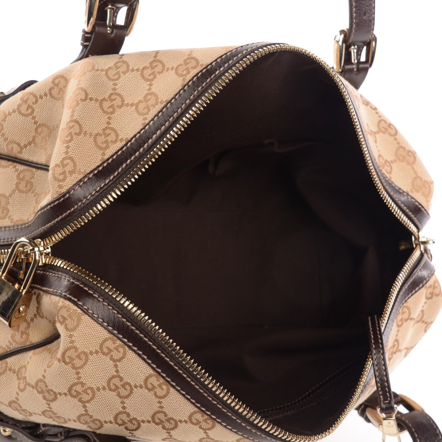 Monogram 85th Anniversary Boston Tote Brown