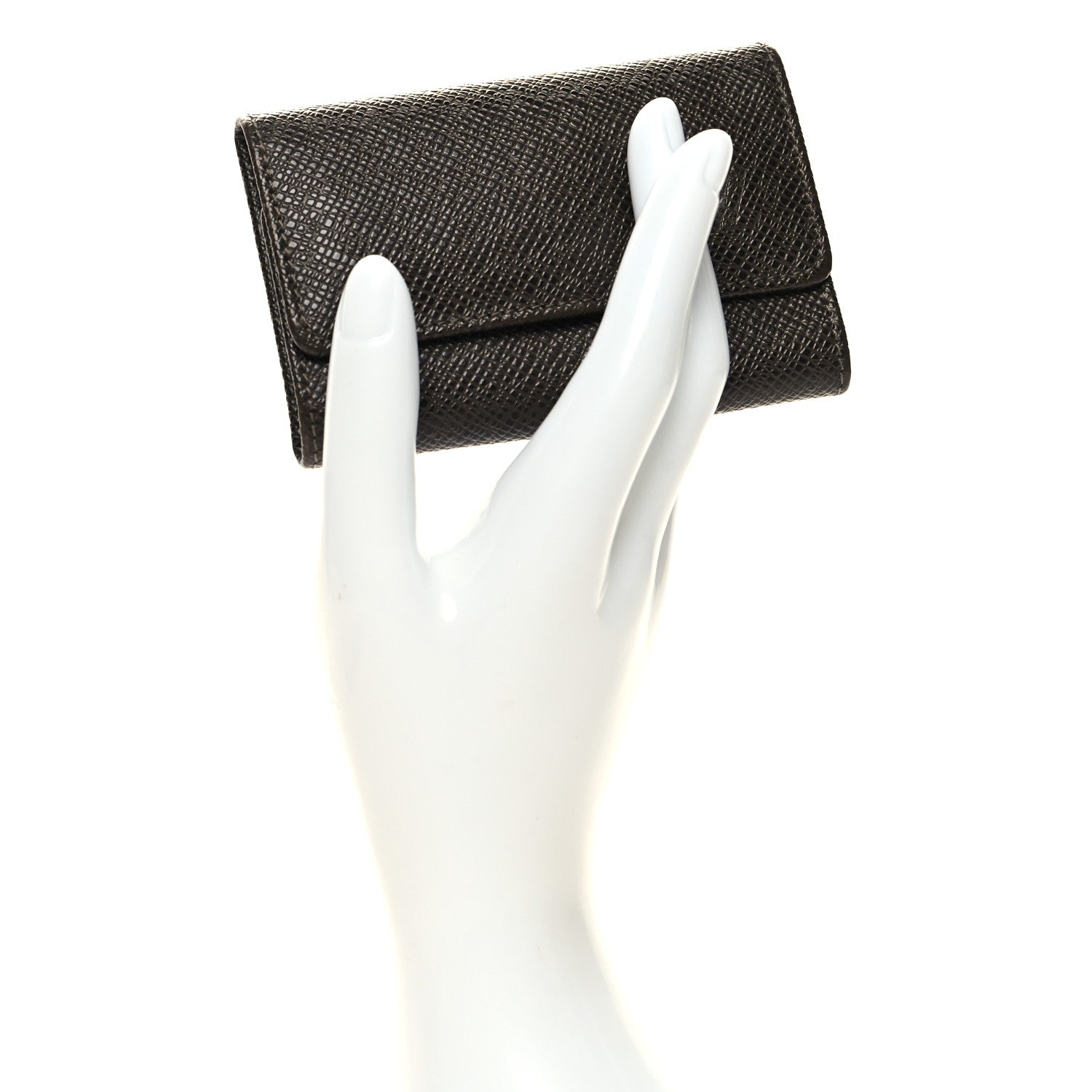 Louis Vuitton Taiga 6 Key Holder Grizzli 2 of 7