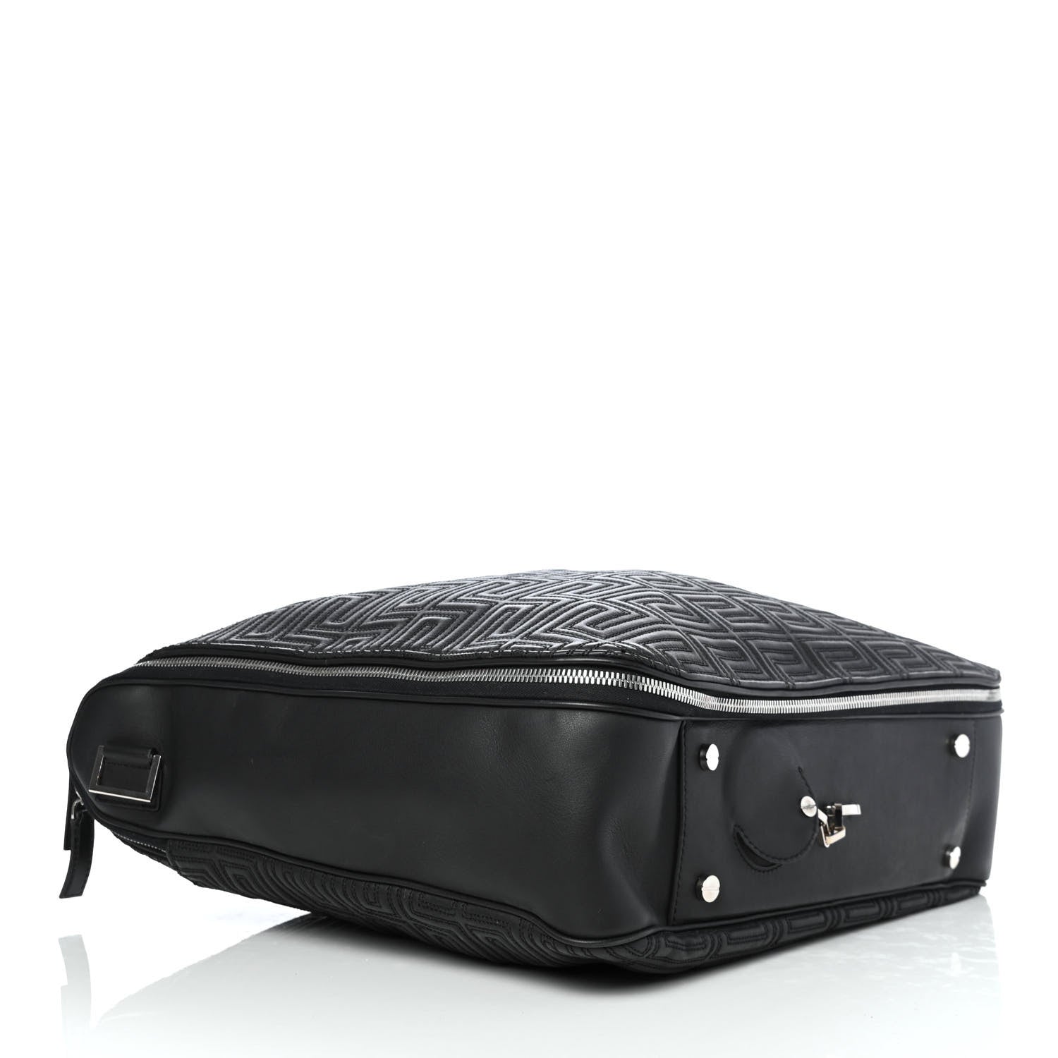 Versace Nappa Quilted Garment Bag Black 3 of 7