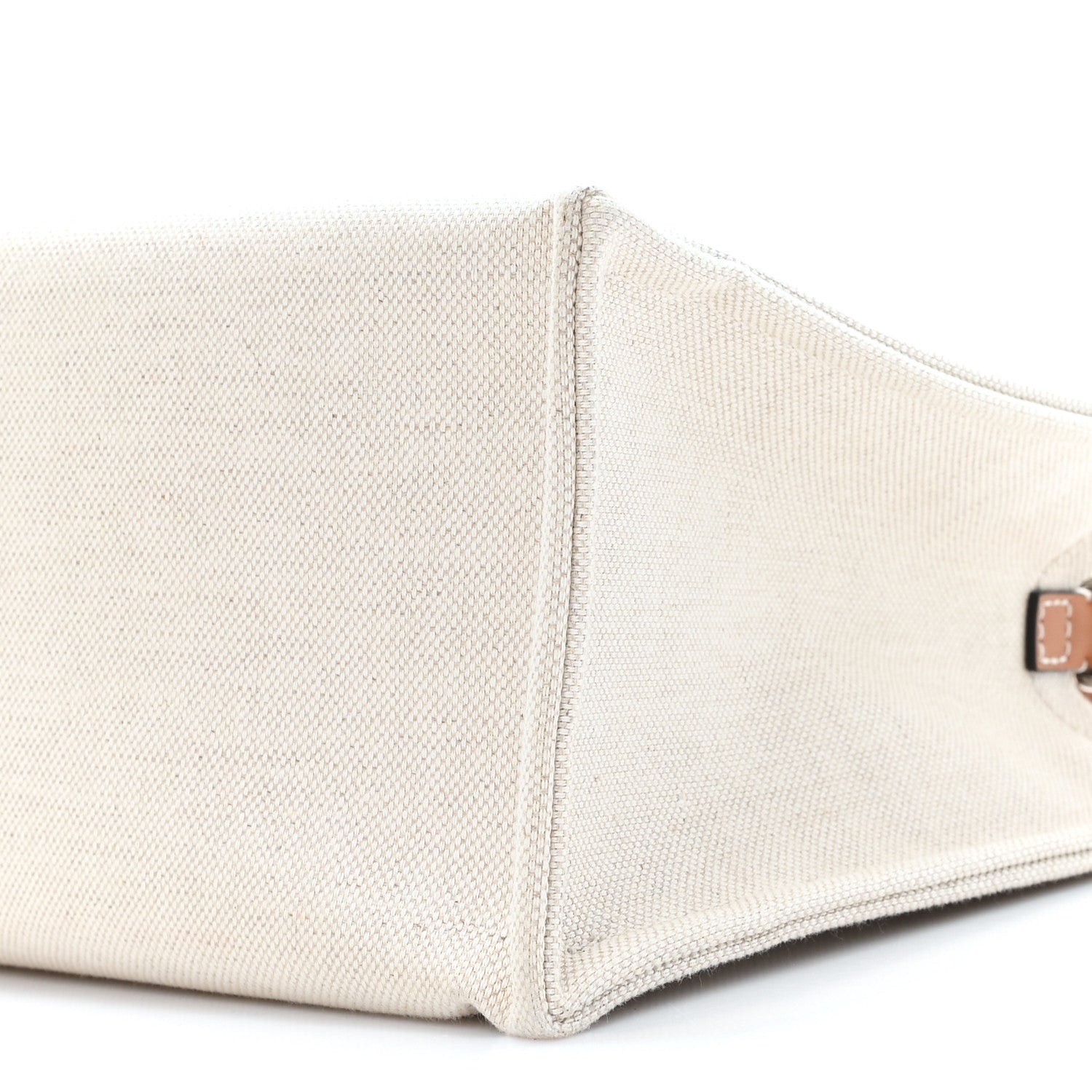 Gucci Canvas Calfskin Logo Print Medium Tote Bag Brown 11 of 11