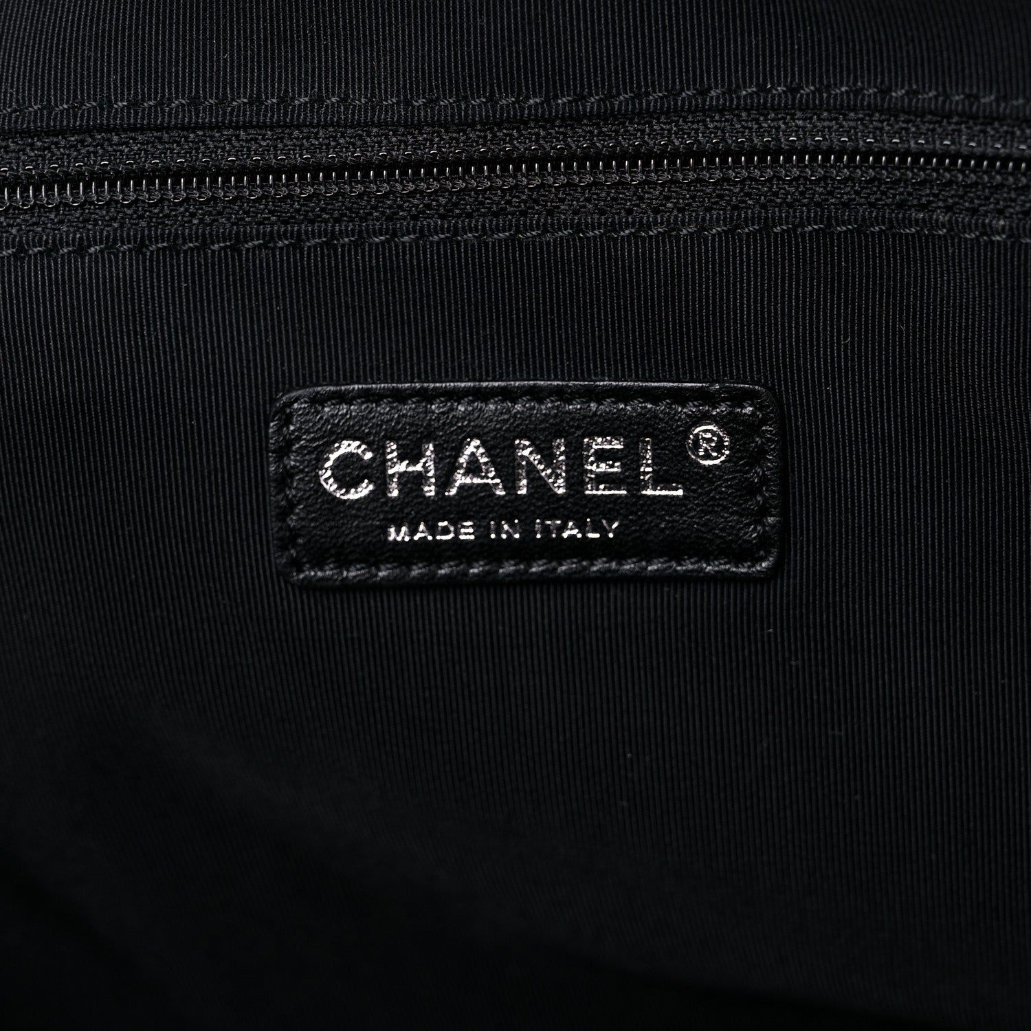 Chanel Lacquered Canvas Medium Unlimited Tote Argent Fonce 6 of 12