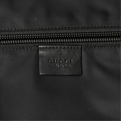 Gucci Soft GG Supreme Monogram Appia Calfskin Web Tote Backpack Beige Ebony Black 6 of 10