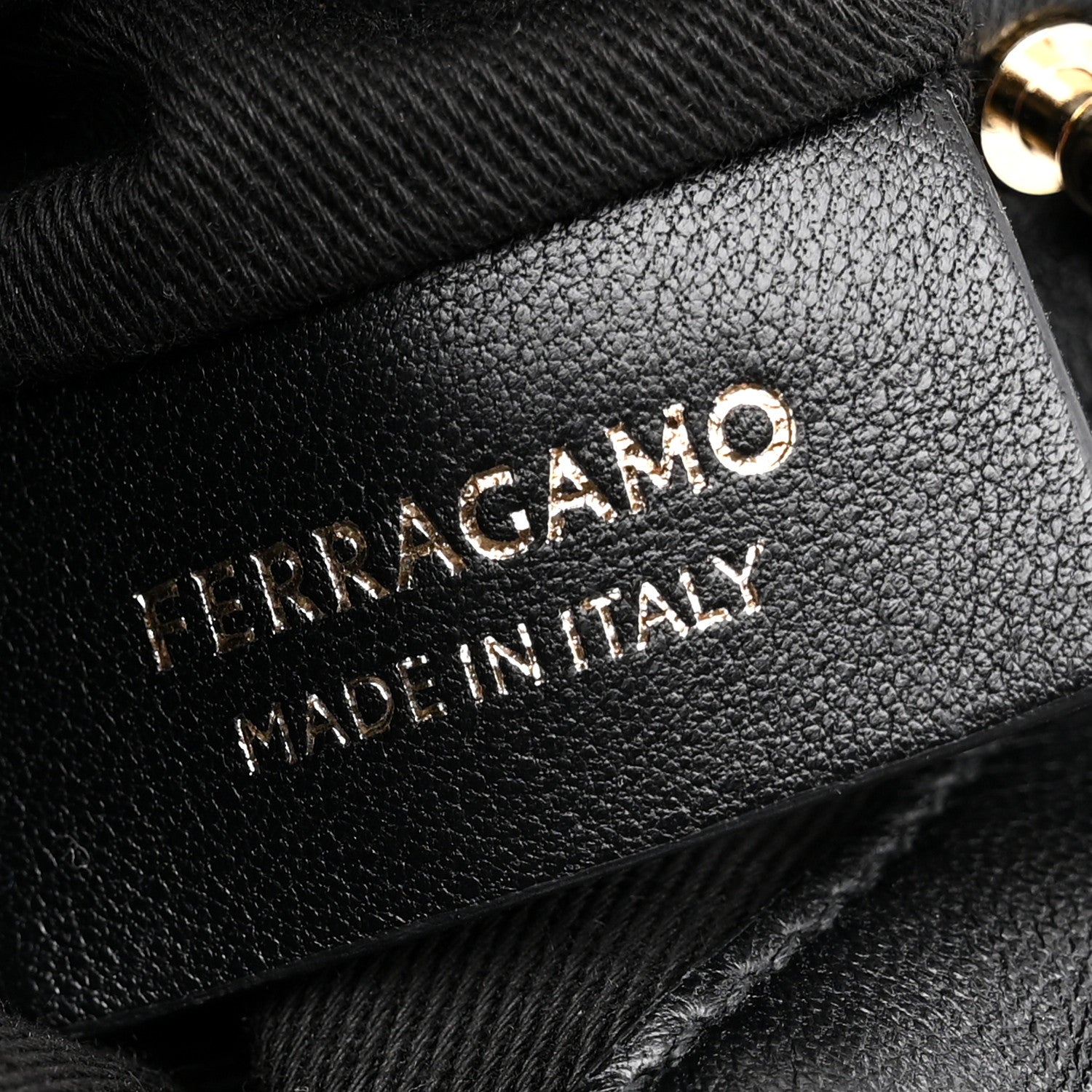 Salvatore Ferragamo Nappa Small Dumpling Soft Bag Black 6 of 10