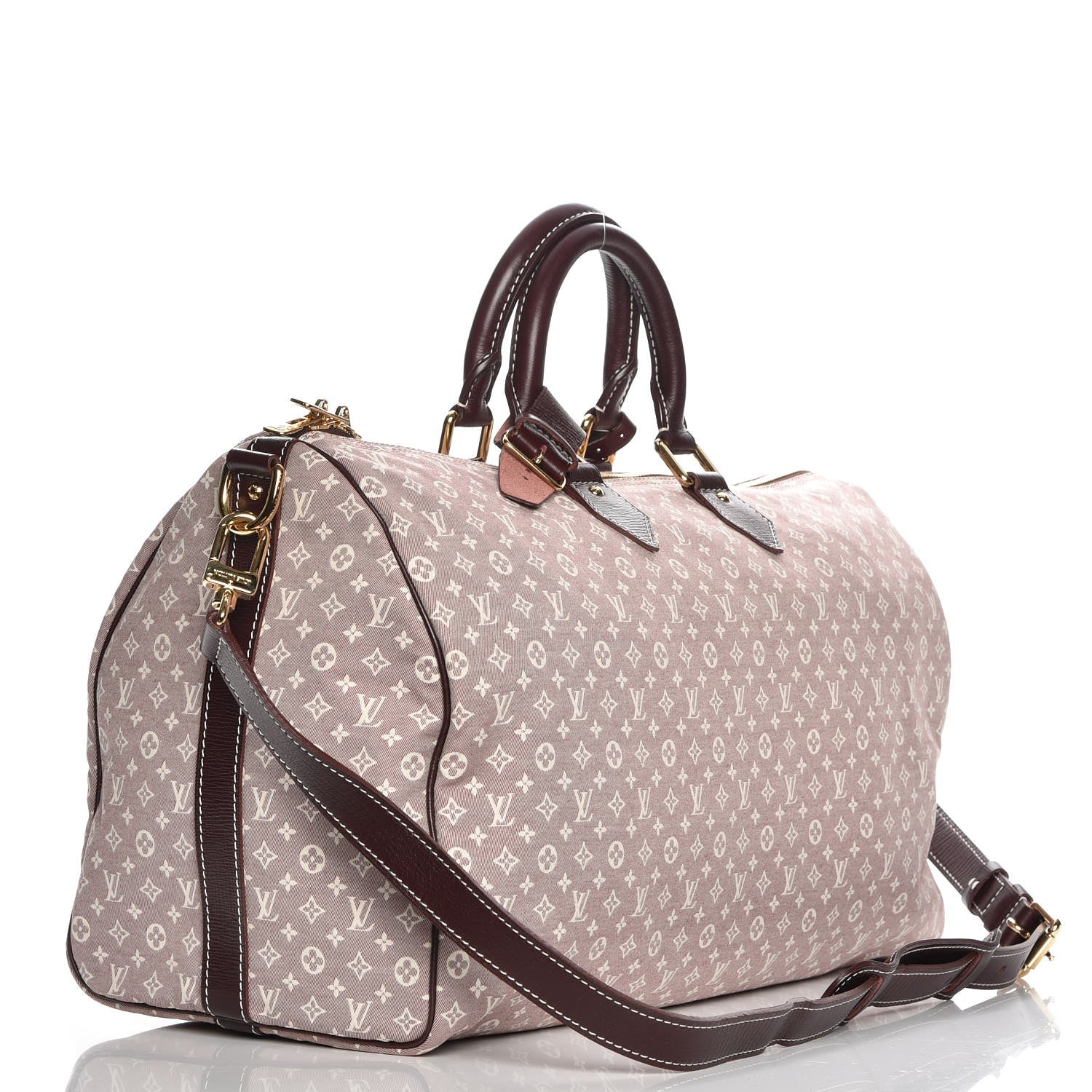 Louis Vuitton Monogram Idylle Speedy Voyage Bandouliere 45 Sepia 4 of 8