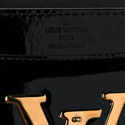 Louis Vuitton Patent Chain Louise MM Black 13 of 15