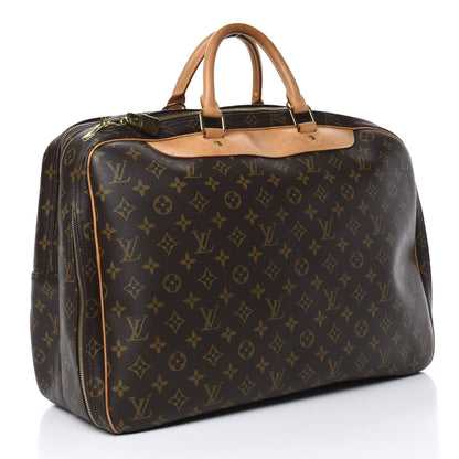 Louis Vuitton Monogram Alize 2 Compartment Luggage Travel Bag 2 of 13