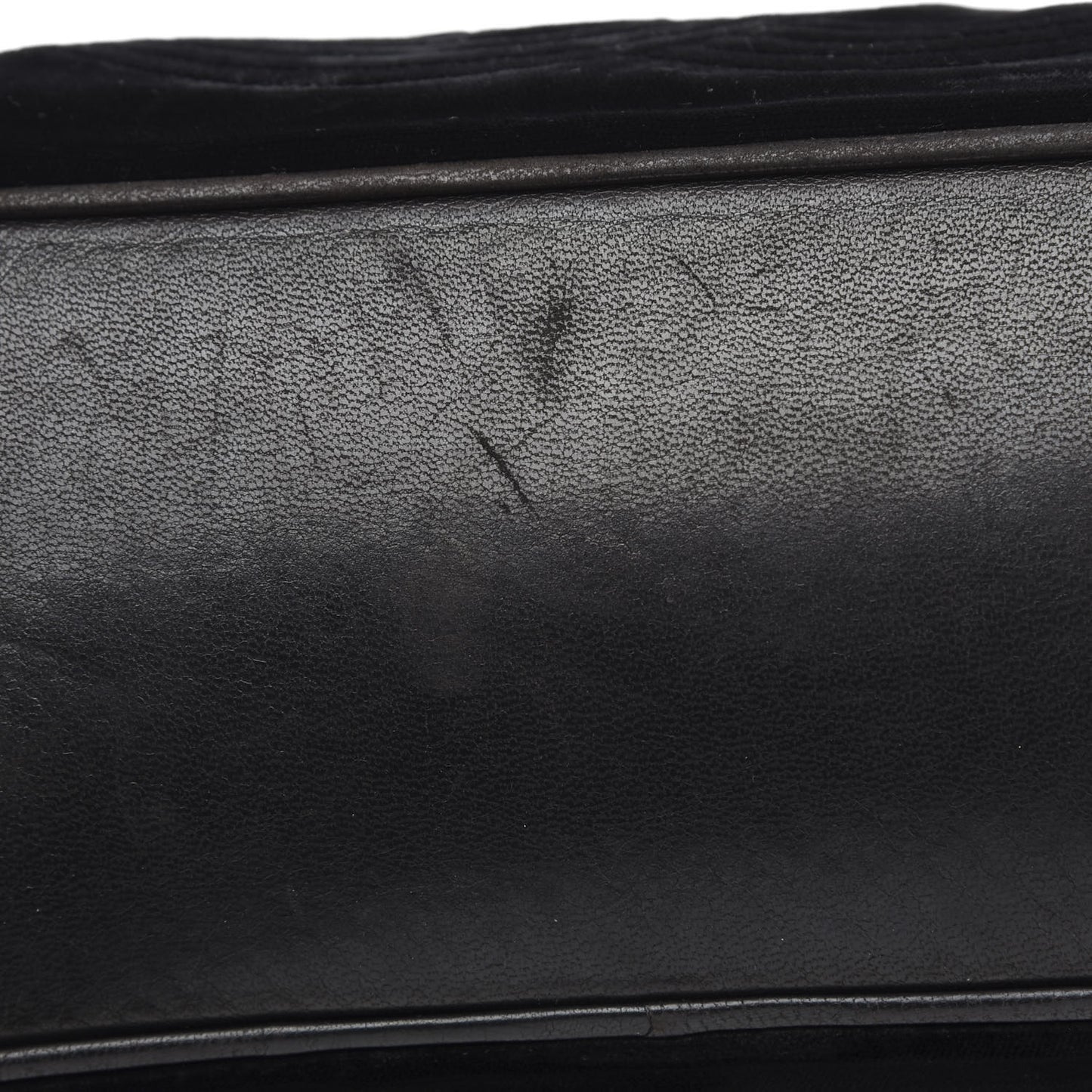 Velvet Drawstring Backpack Black