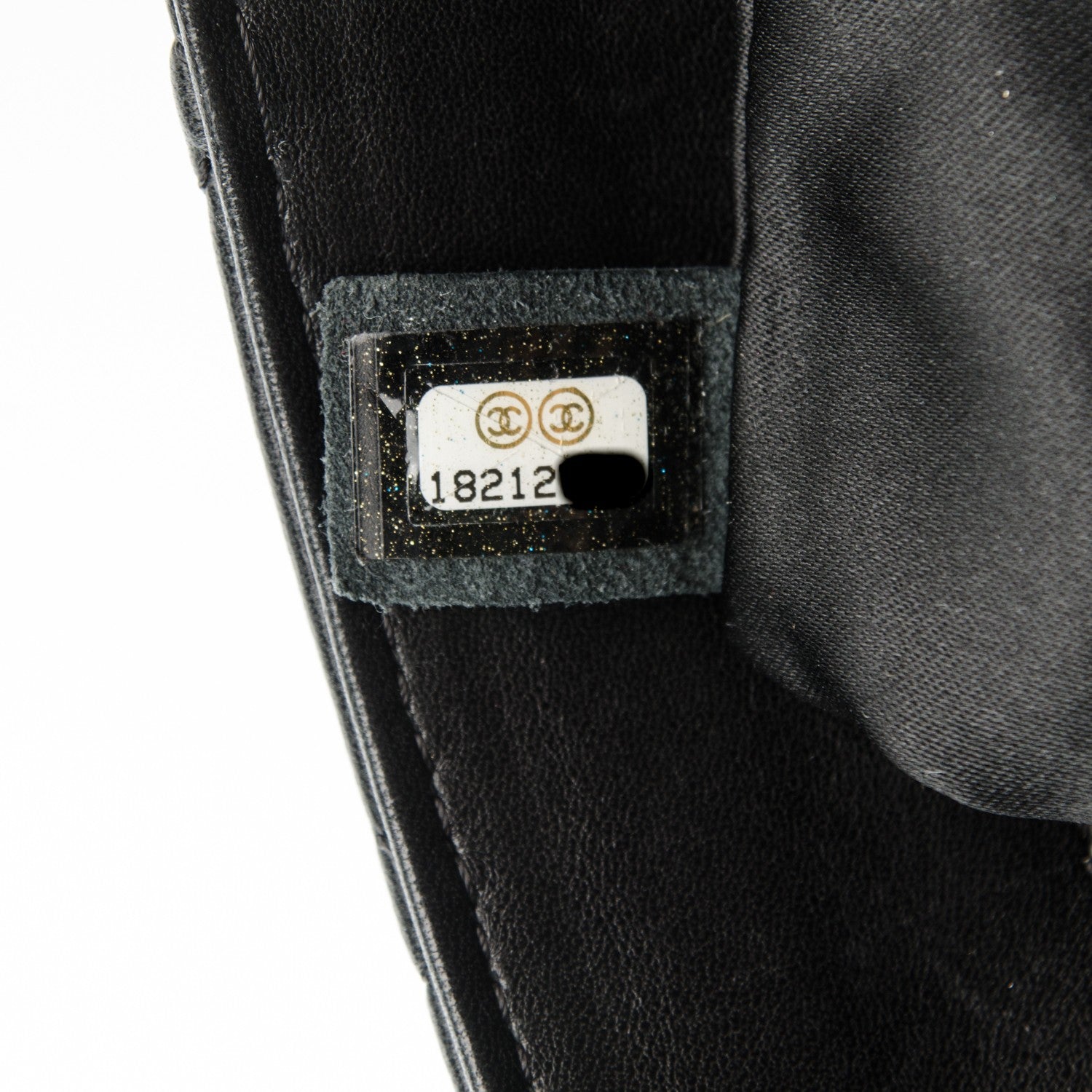 Chanel Lambskin Quilted Large 3 Flap Black 7 of 7