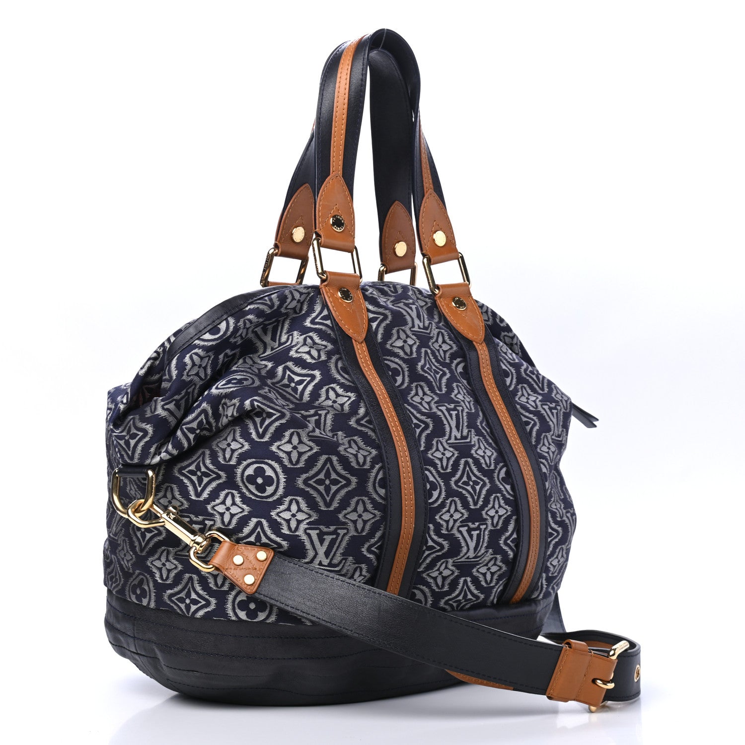 Louis Vuitton Jacquard Monogram Aviator Navy 2 of 5