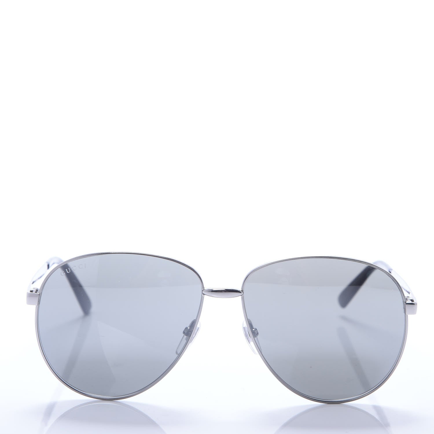 Gucci Aviator Sunglasses GG0138S Siver 2 of 7