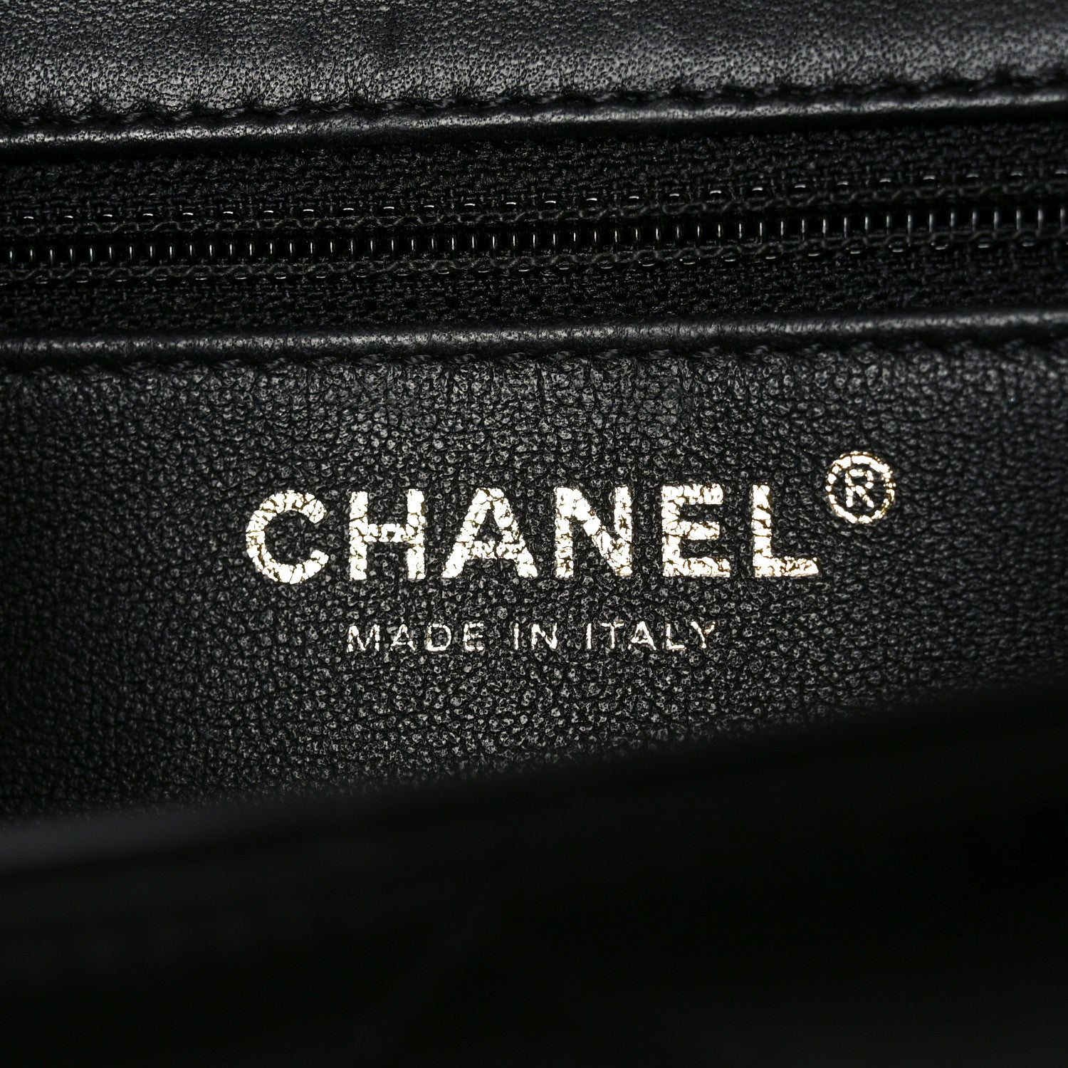 Chanel Satin Quilted Pearl CC Flap Clutch Black 6 of 10