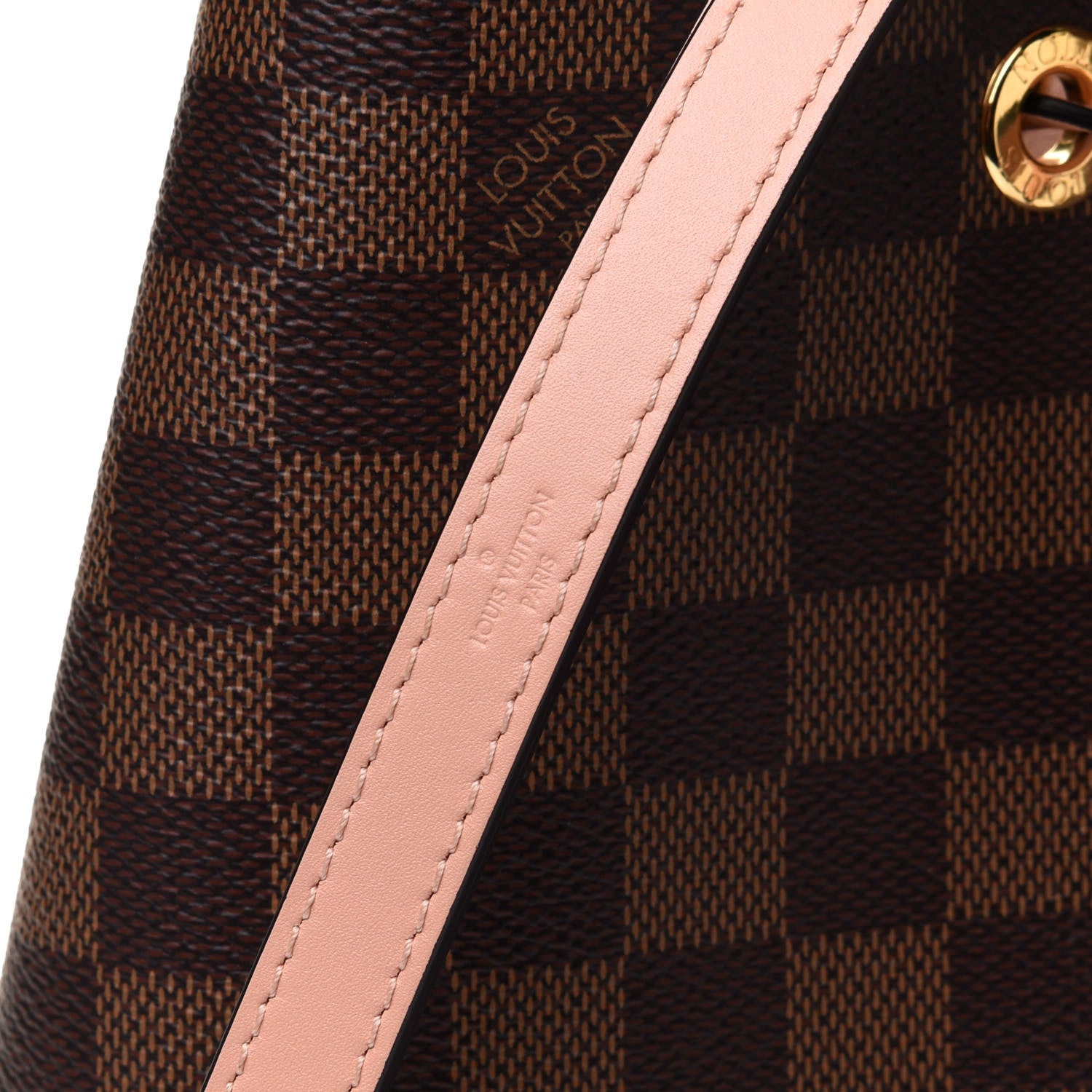 Louis Vuitton Damier Ebene Neonoe MM Venus Pink 8 of 13