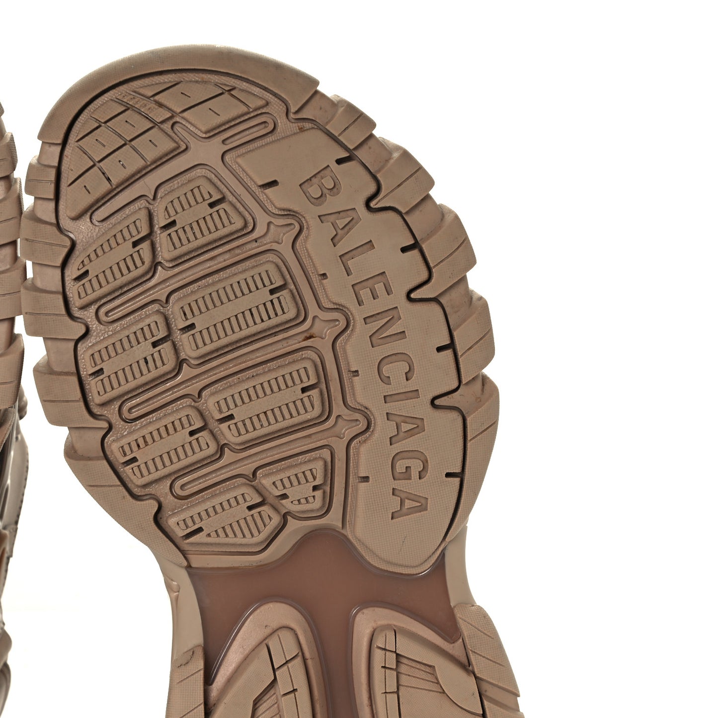 Neoprene Rubber Womens Track Sandals 36 Full Beige