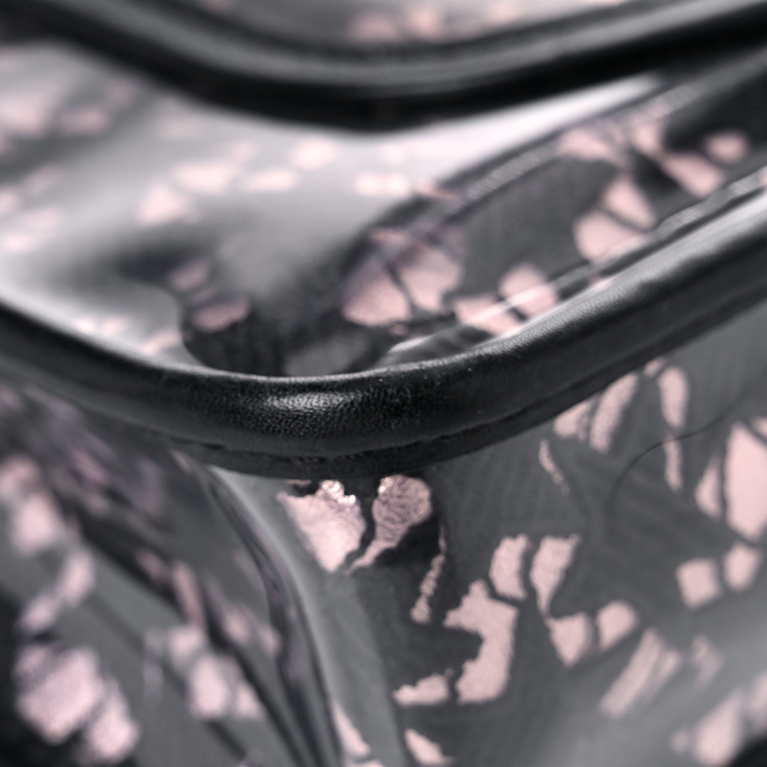 Chanel PVC Star Medium Single Flap Pink Black 10 of 15