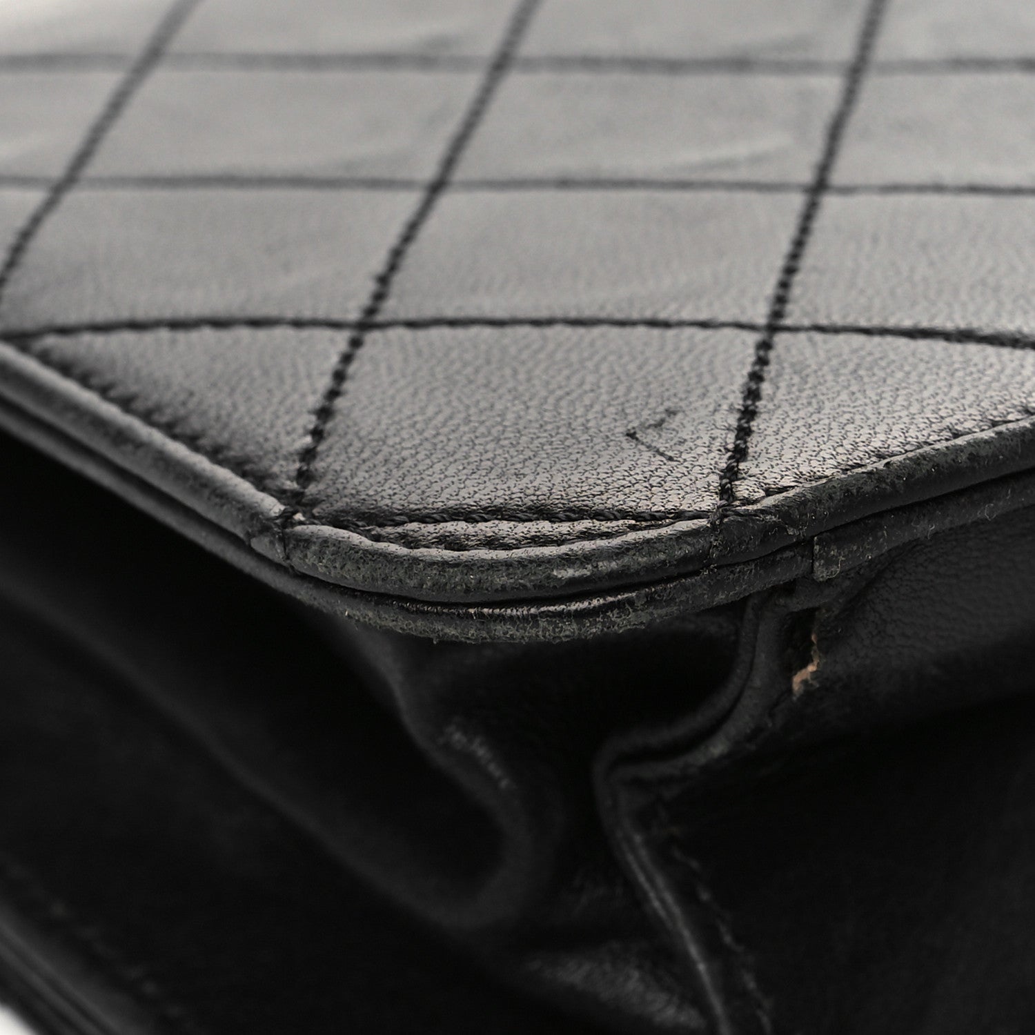Chanel Lambskin Quilted Small Single Flap Black 10 of 17
