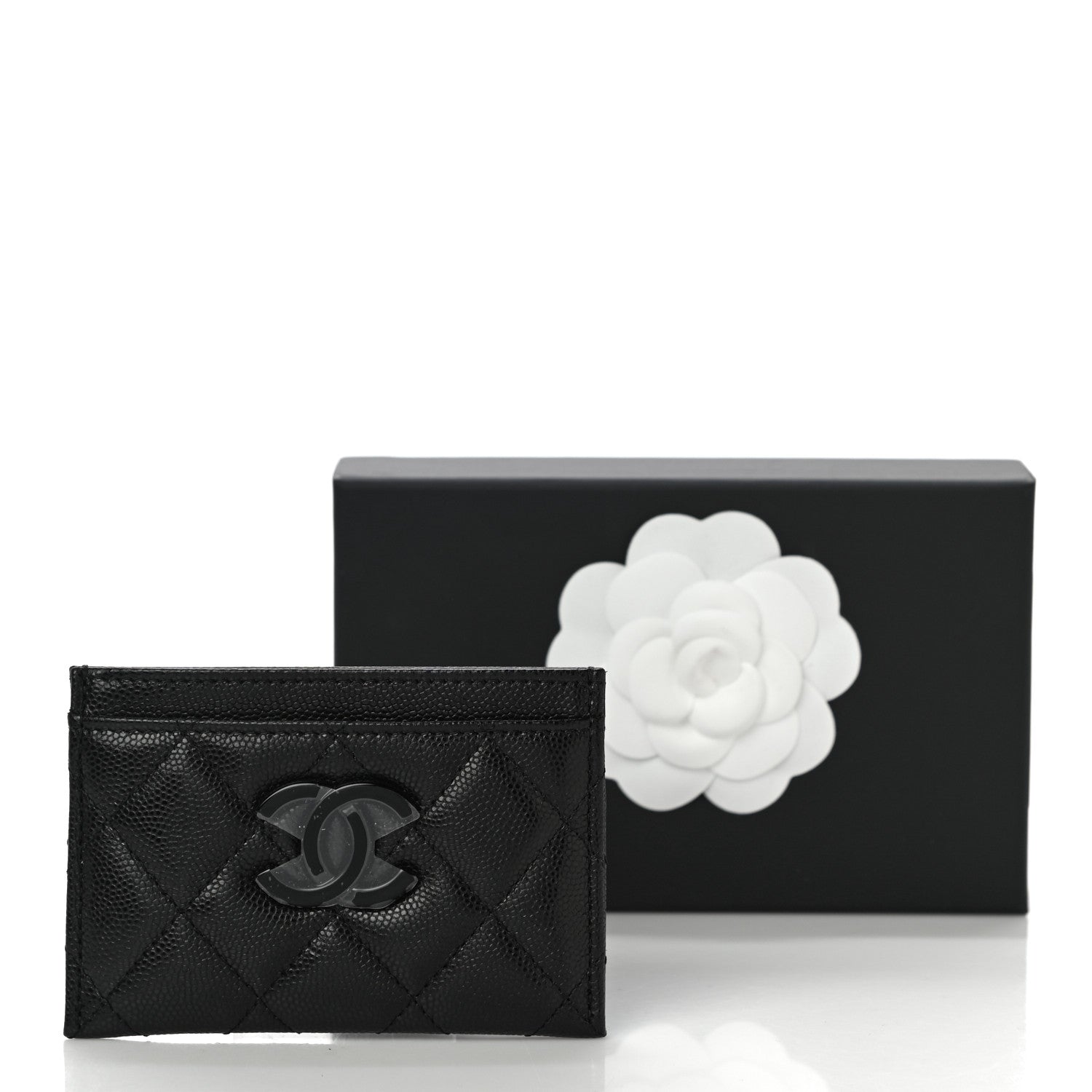 Chanel Caviar Quilted My Everything Card Holder Black 12 of 12